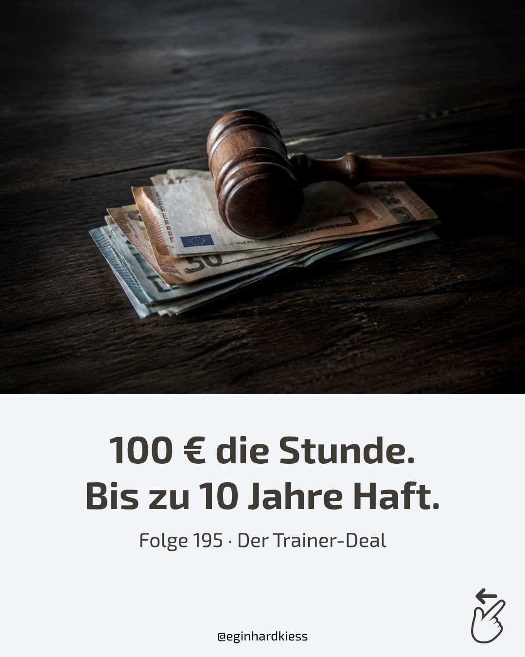 Scheinselbstständigkeit Personal Trainer: 100 Euro die Stunde, bis zu zehn Jahre Haft